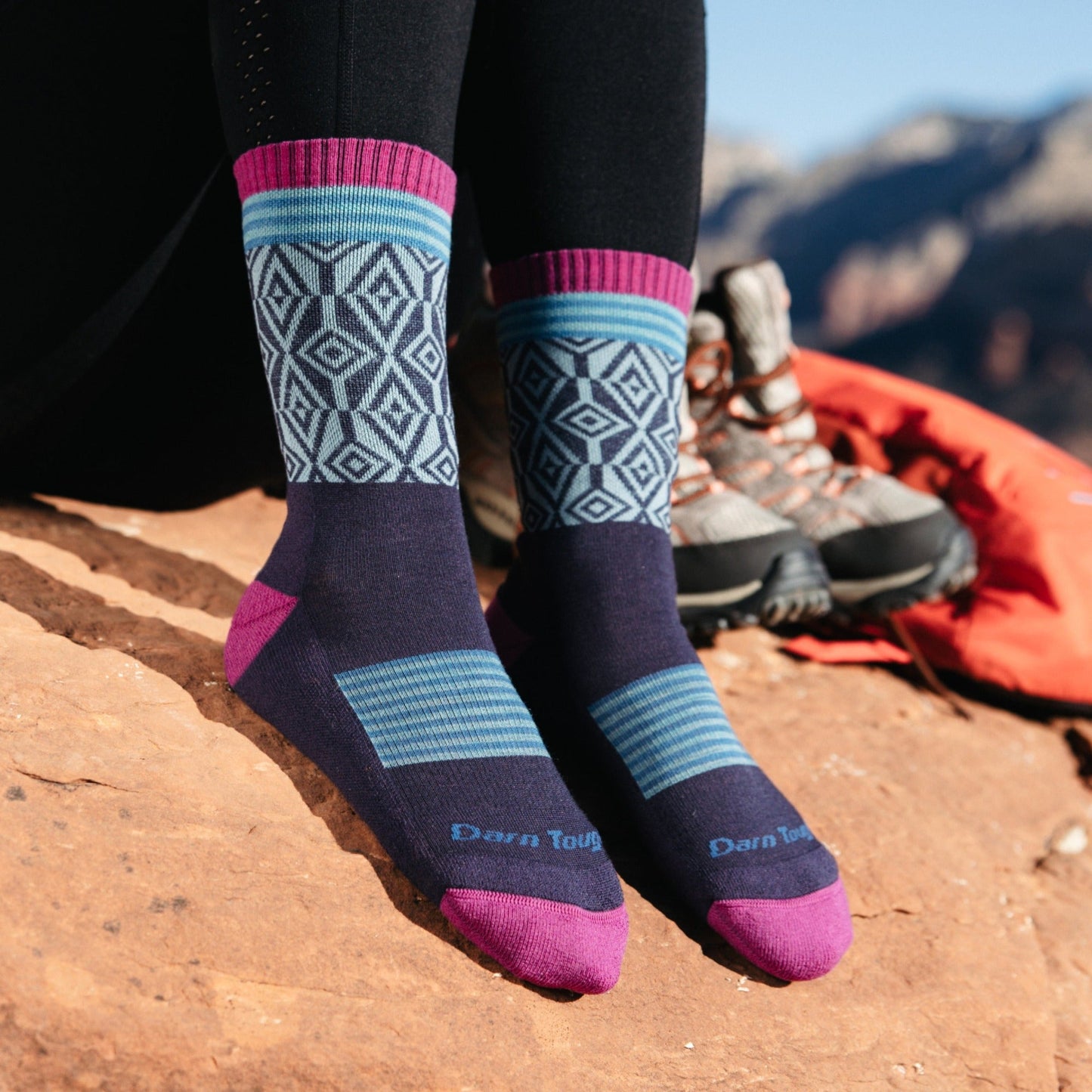 Women's Sobo Micro Crew Lightweight Hiking Sock-Last Chance