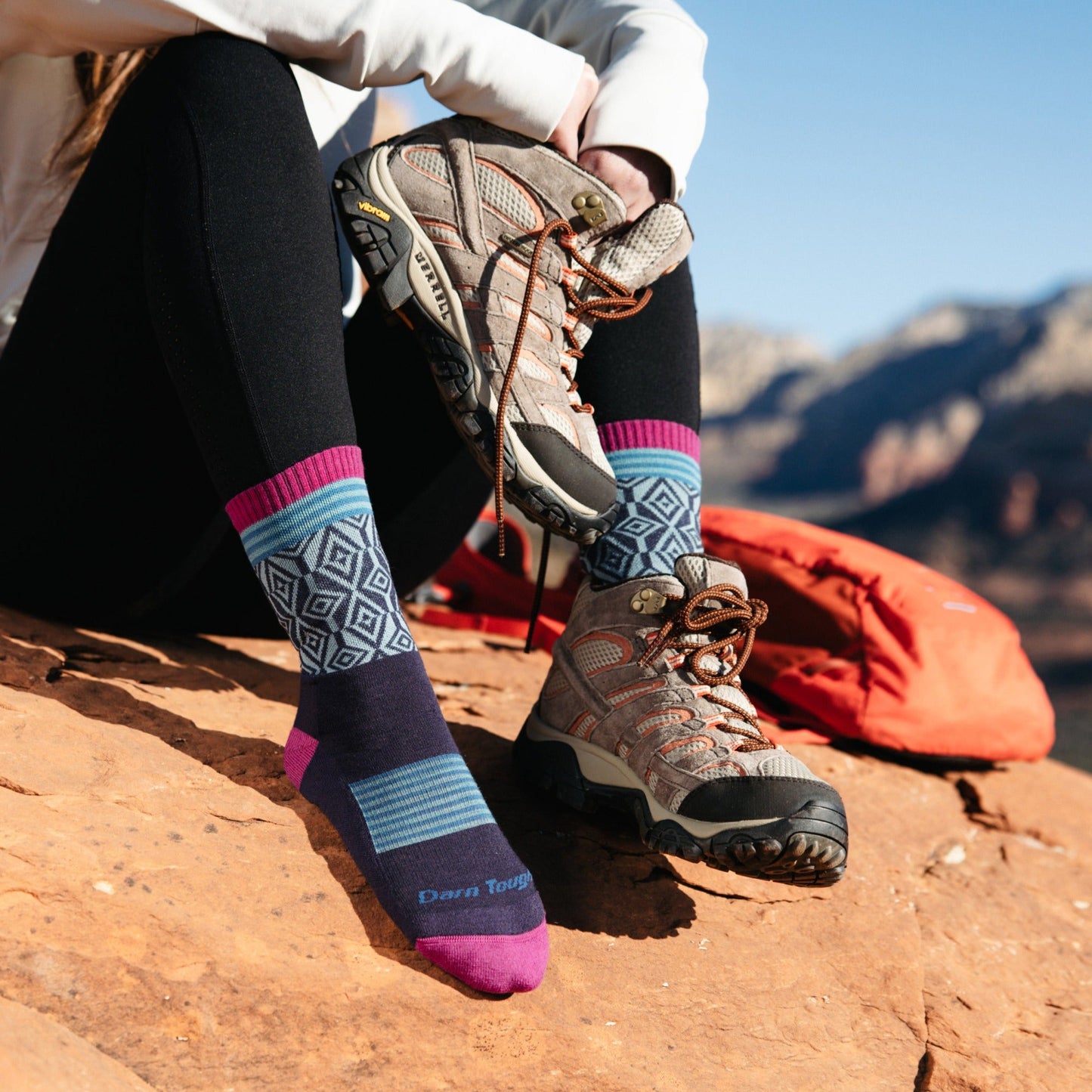 Women's Sobo Micro Crew Lightweight Hiking Sock-Last Chance