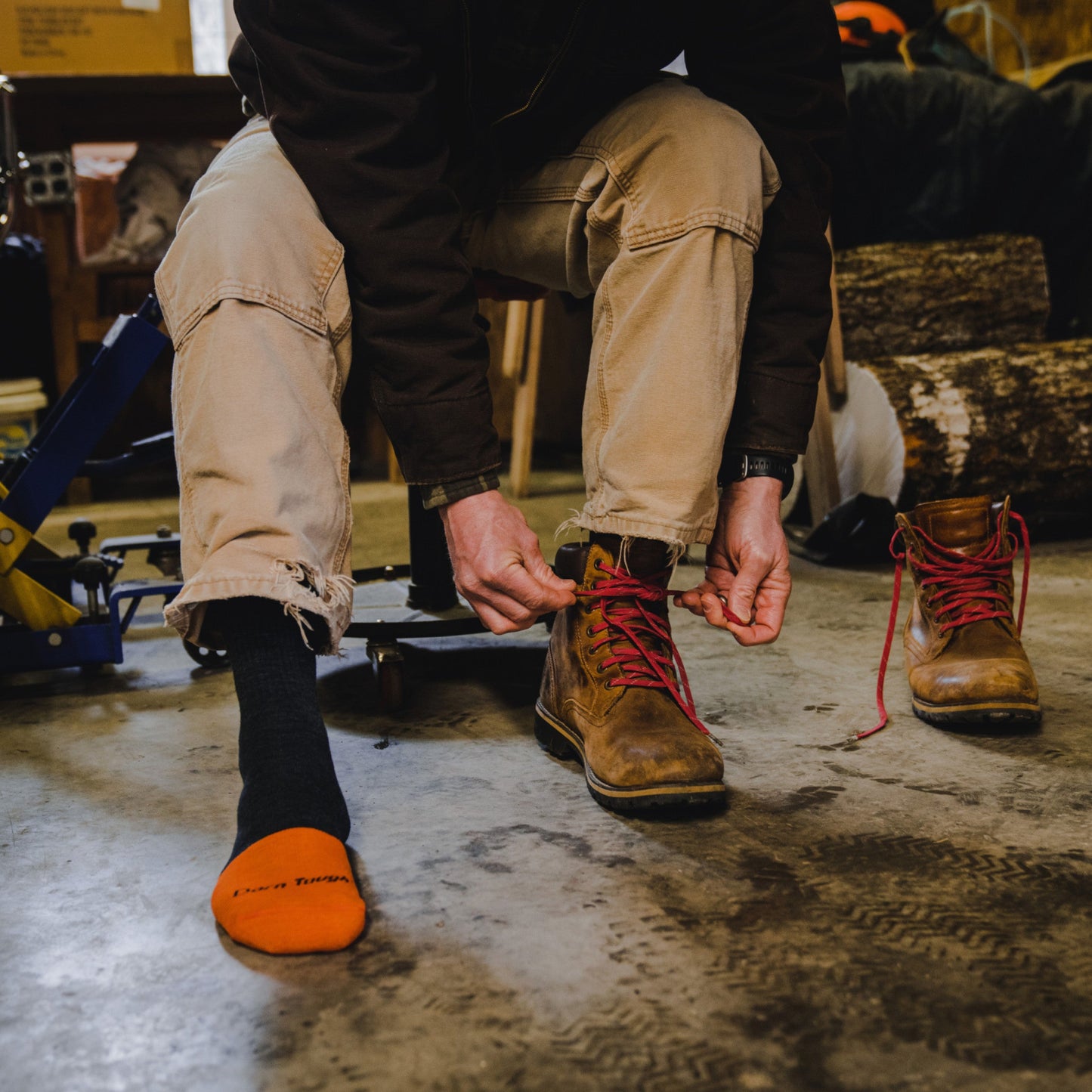 Men's Steely Micro Crew Midweight Work Sock