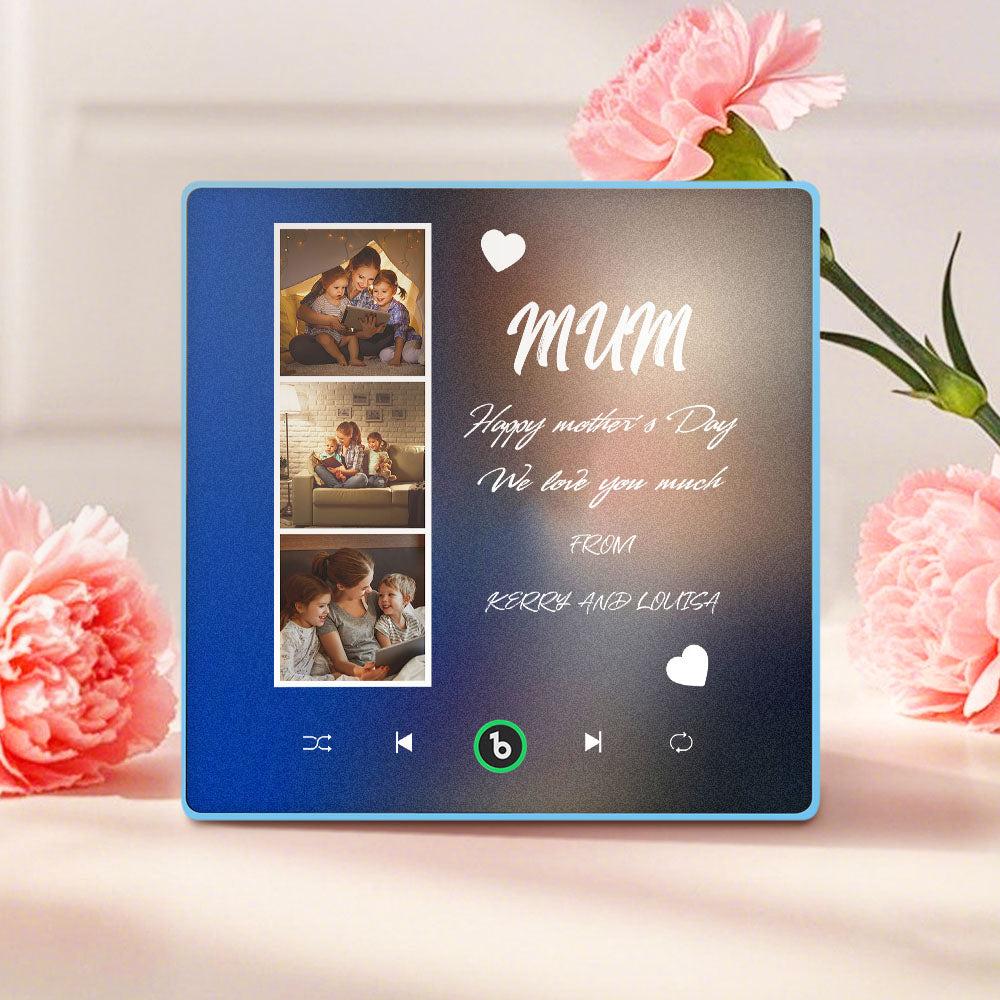 Custom Music Fridge Magnets Personalized Magnets That Plays Music Mother's Day Gifts