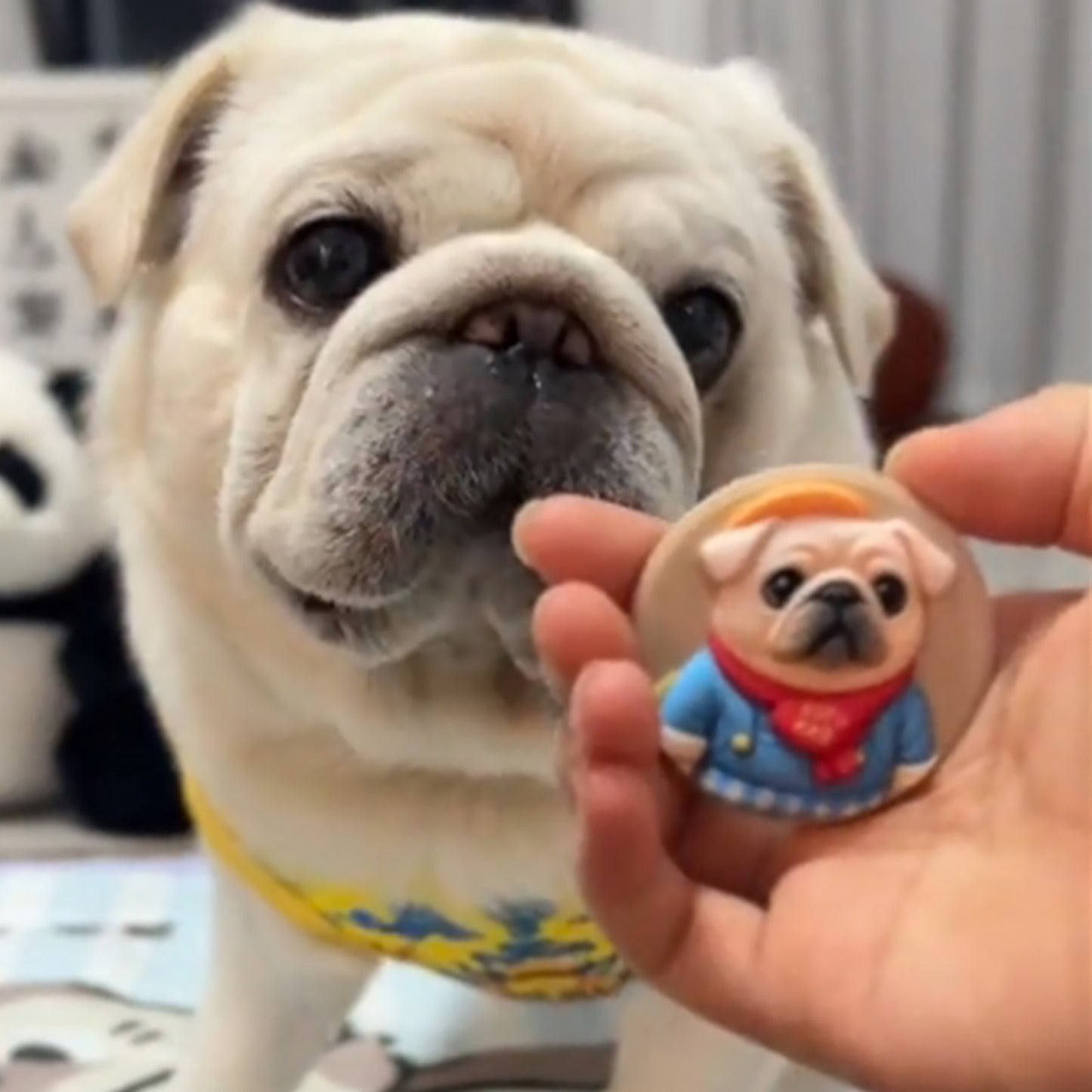 Custom 3D Cartoon Personalized Photo Fridge Magnet Badge