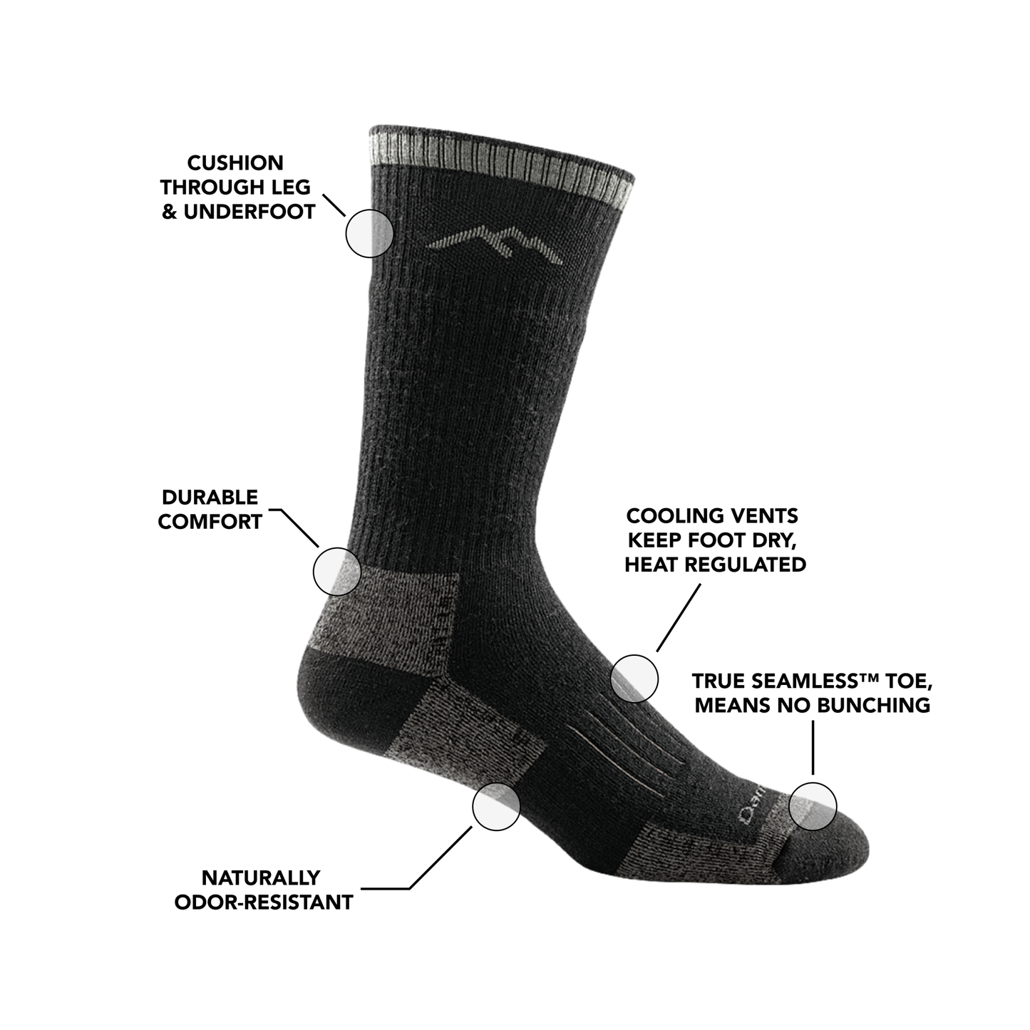 Boot Midweight Hunting Sock-Last Chance