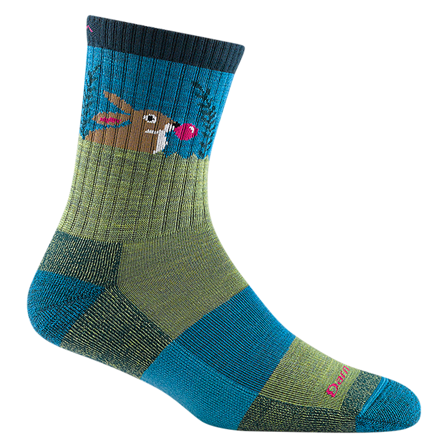 Kids Bubble Bunny Jr. Micro Crew Lightweight Hiking Sock-Last Chance