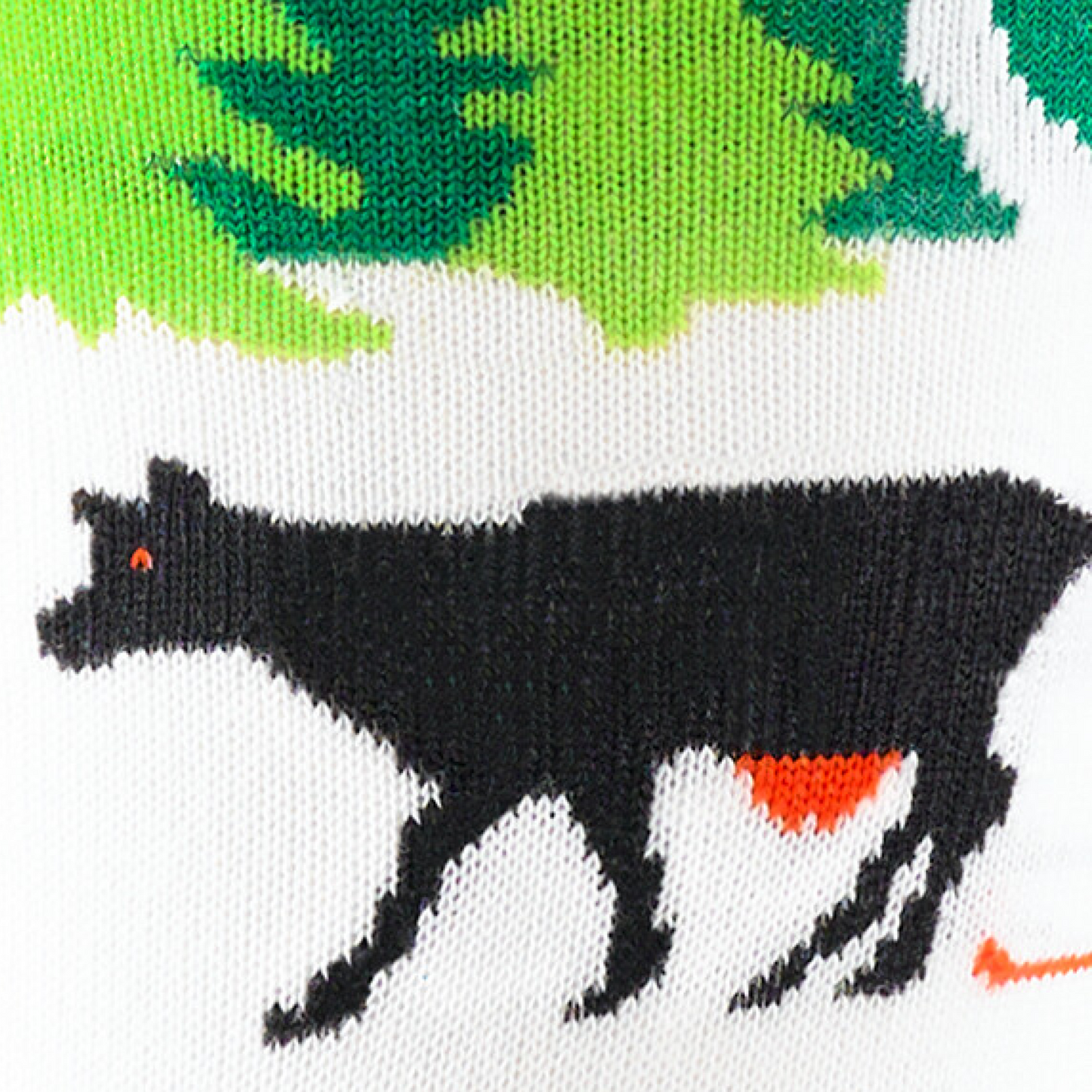 Kids Pow Cow Over-the-Calf Midweight Ski & Snowboard Sock-Last Chance