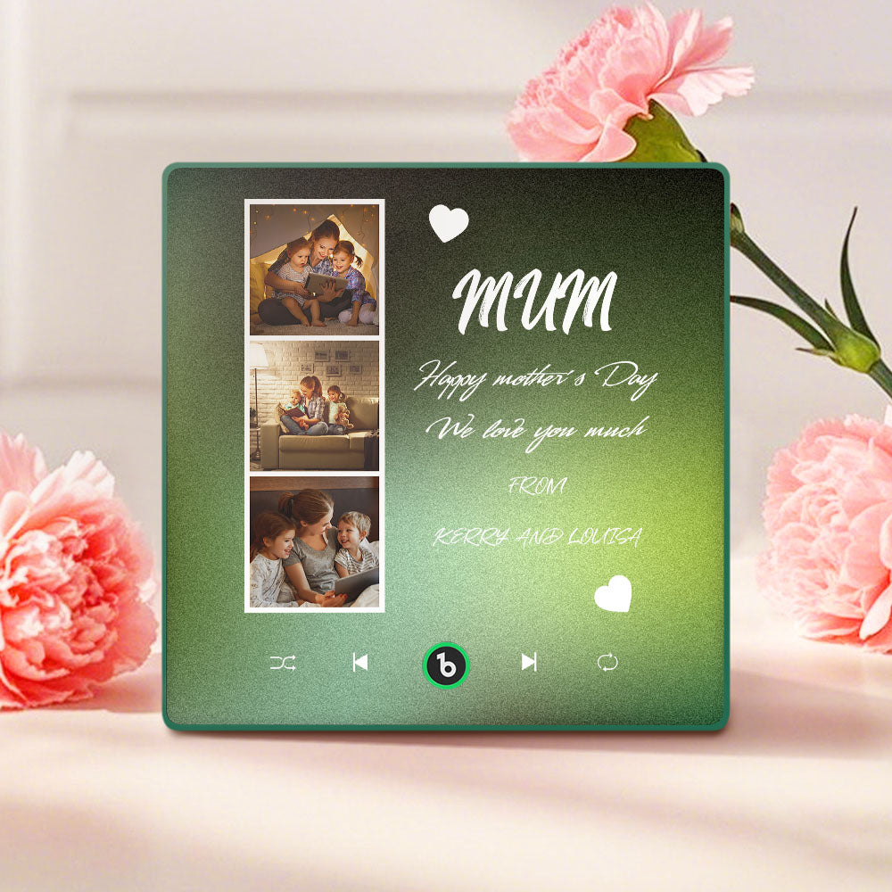 Custom Music Fridge Magnets Personalized Magnets That Plays Music Mother's Day Gifts