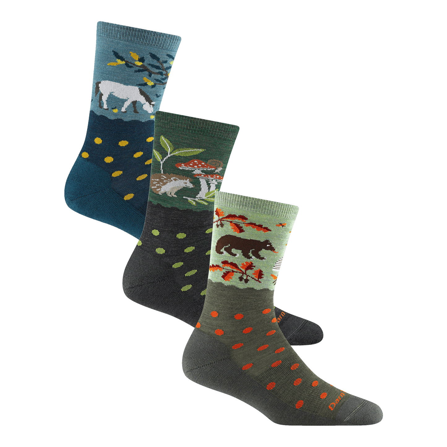 Women's Wildlife Lightweight Lifestyle Crew 3-Pack