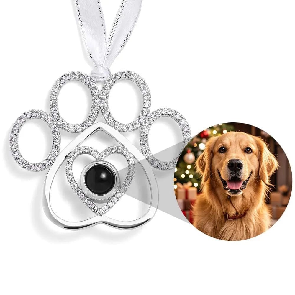 Personalized Projection Ornament Custom Photo Snowflake Christmas Gifts Multiple Styles