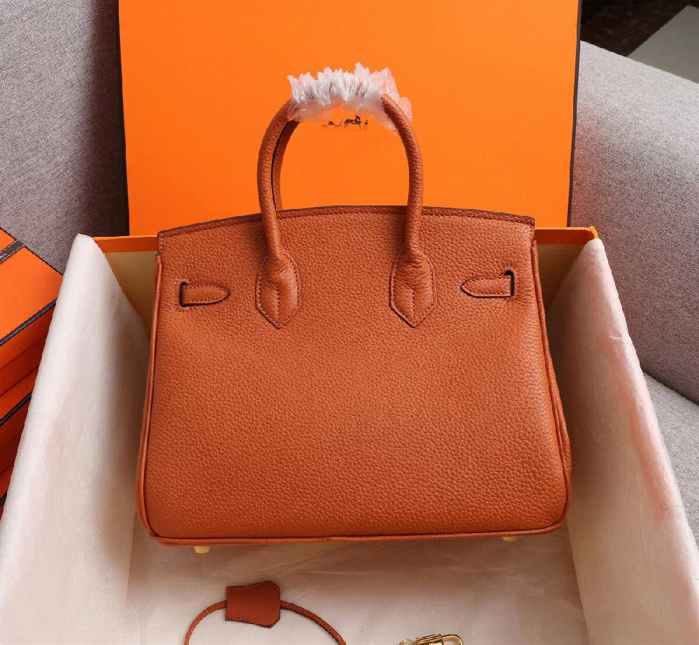 Birkin Handbag With Double Handles