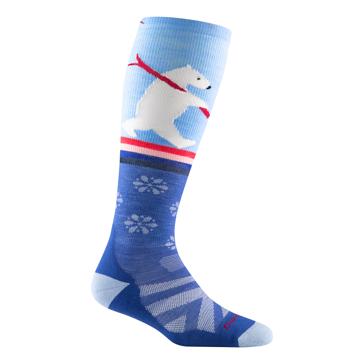 Women's Due North Over-the-Calf Midweight Ski & Snowboard Sock-Last Chance