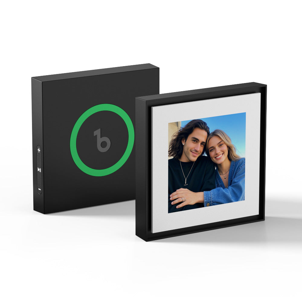 New Upgrade Custom Music & Photo Fridge Magnet Can Customize 1-6 Frame Art and Songs Adjustable Volume