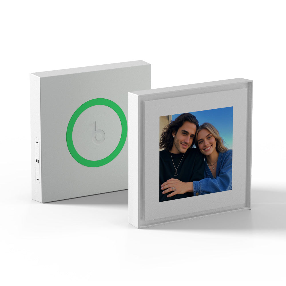 New Upgrade Custom Music & Photo Fridge Magnet Can Customize 1-6 Frame Art and Songs Adjustable Volume