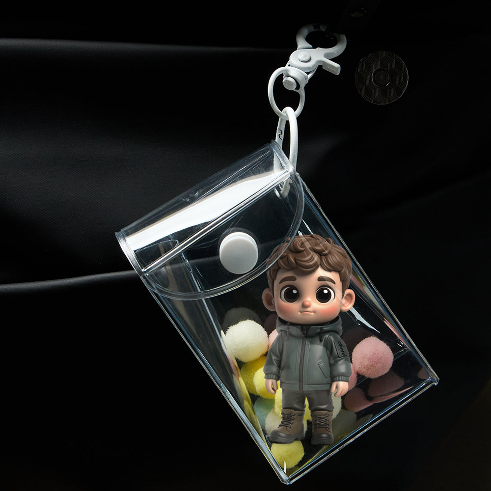 Custom Character Backpack Charm Cute 3D Accessory Gift