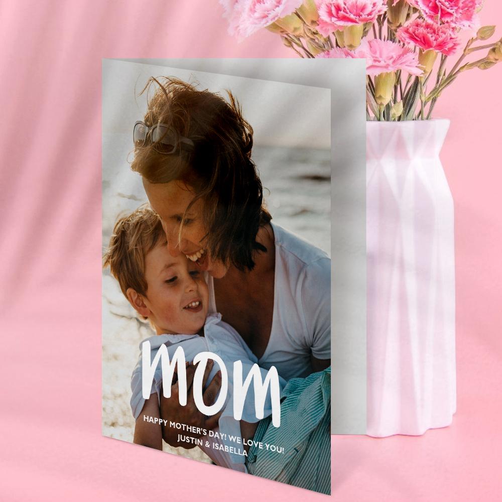 Personalilzed Greeting Cards Best Mom Ever Gifts For Mom