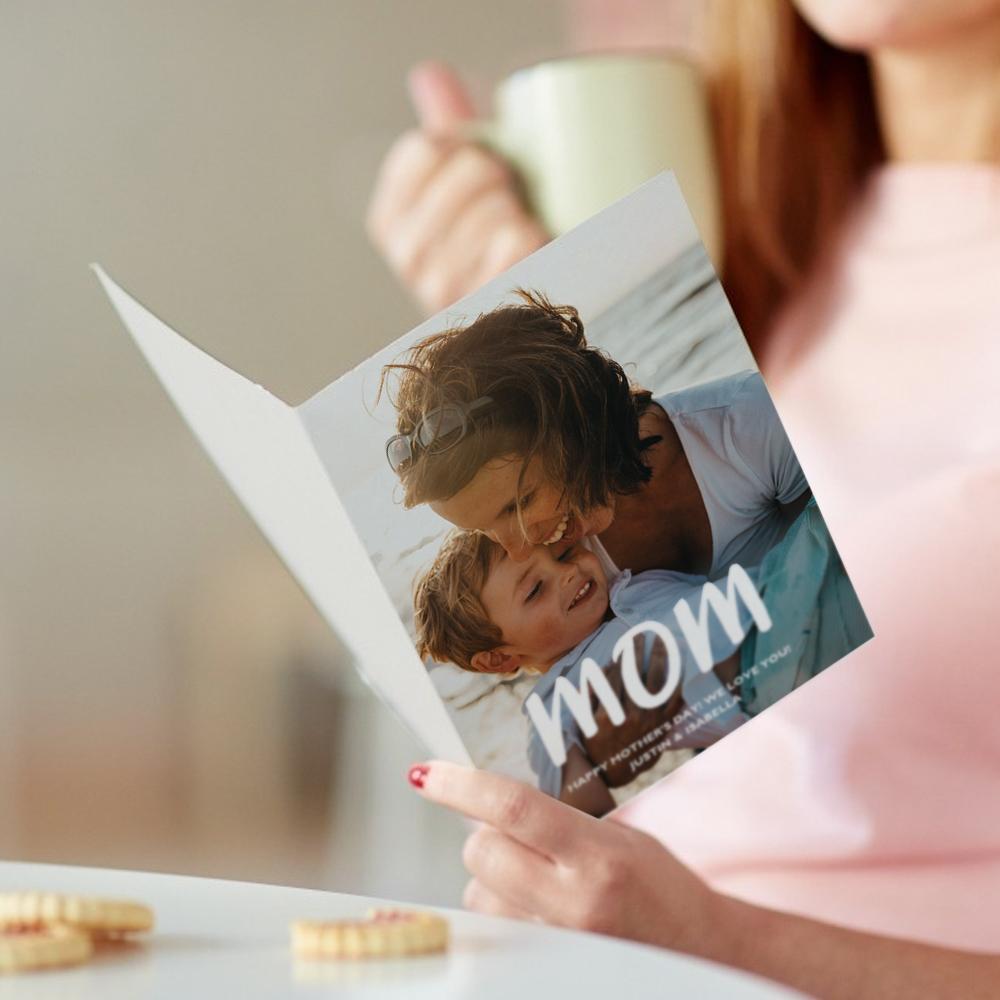 Personalilzed Greeting Cards Best Mom Ever Gifts For Mom