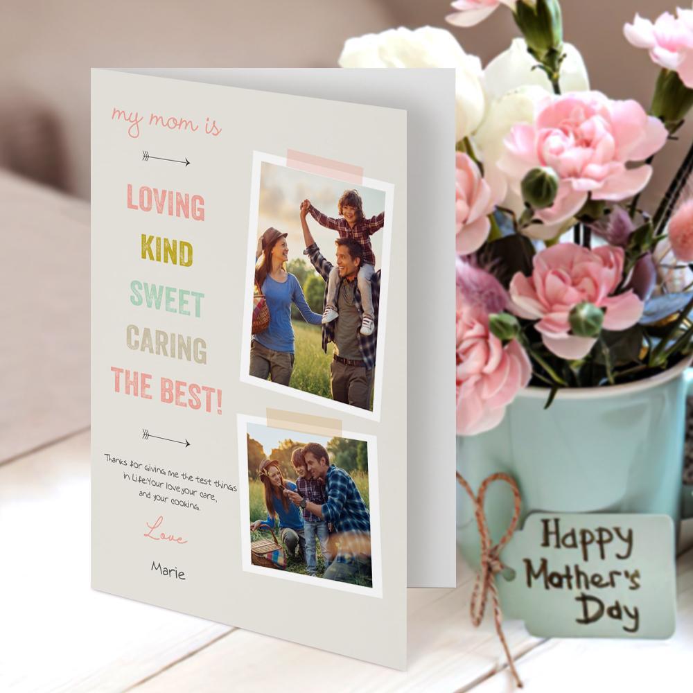 Personalilzed Greeting Cards Best Mom Ever Gifts For Mom