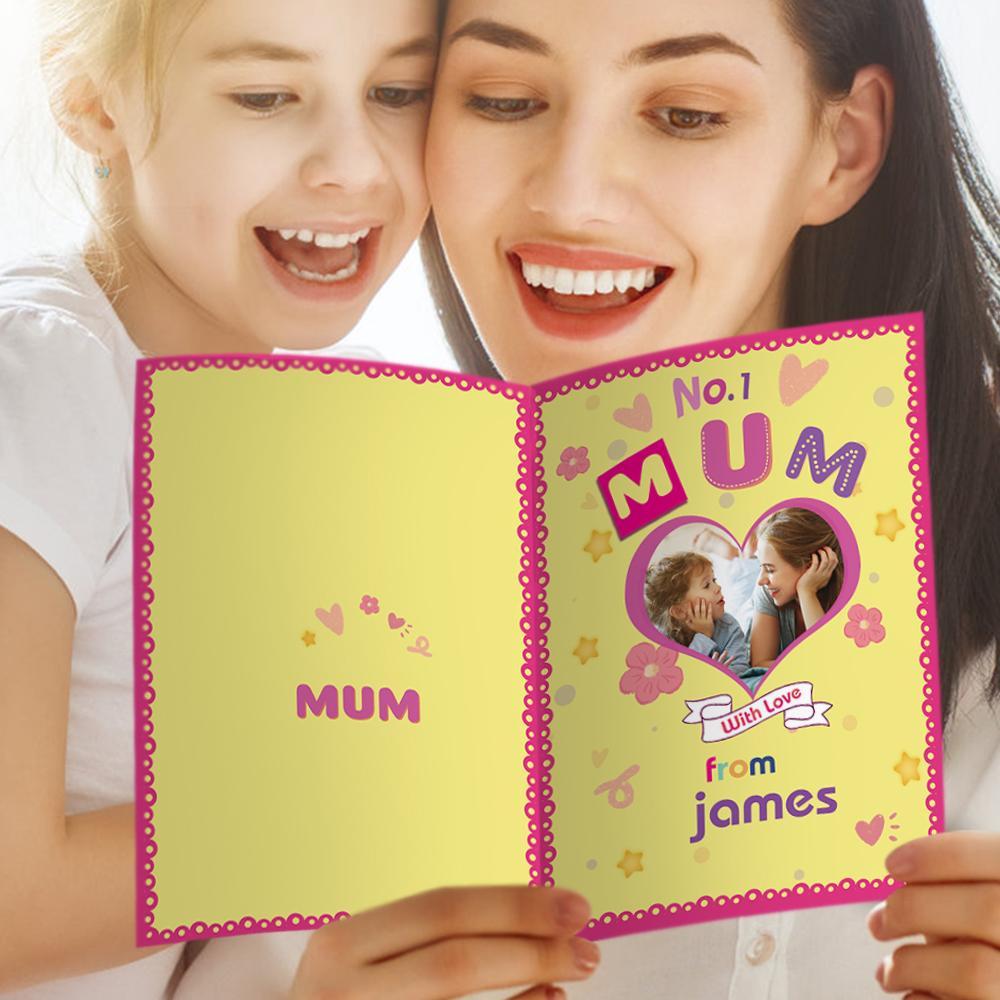 Personalilzed Greeting Cards Best Mom Ever Gifts For Mom
