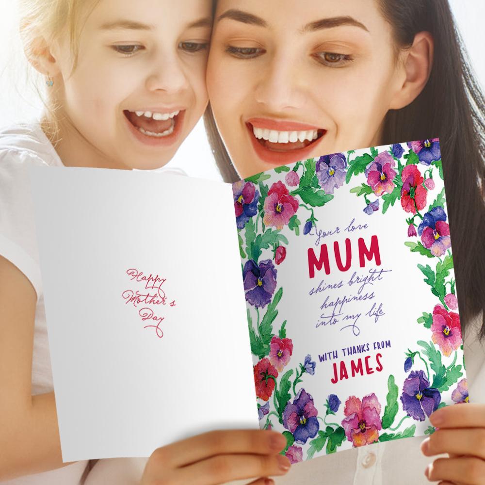Personalilzed Greeting Cards Best Mom Ever Gifts For Mom