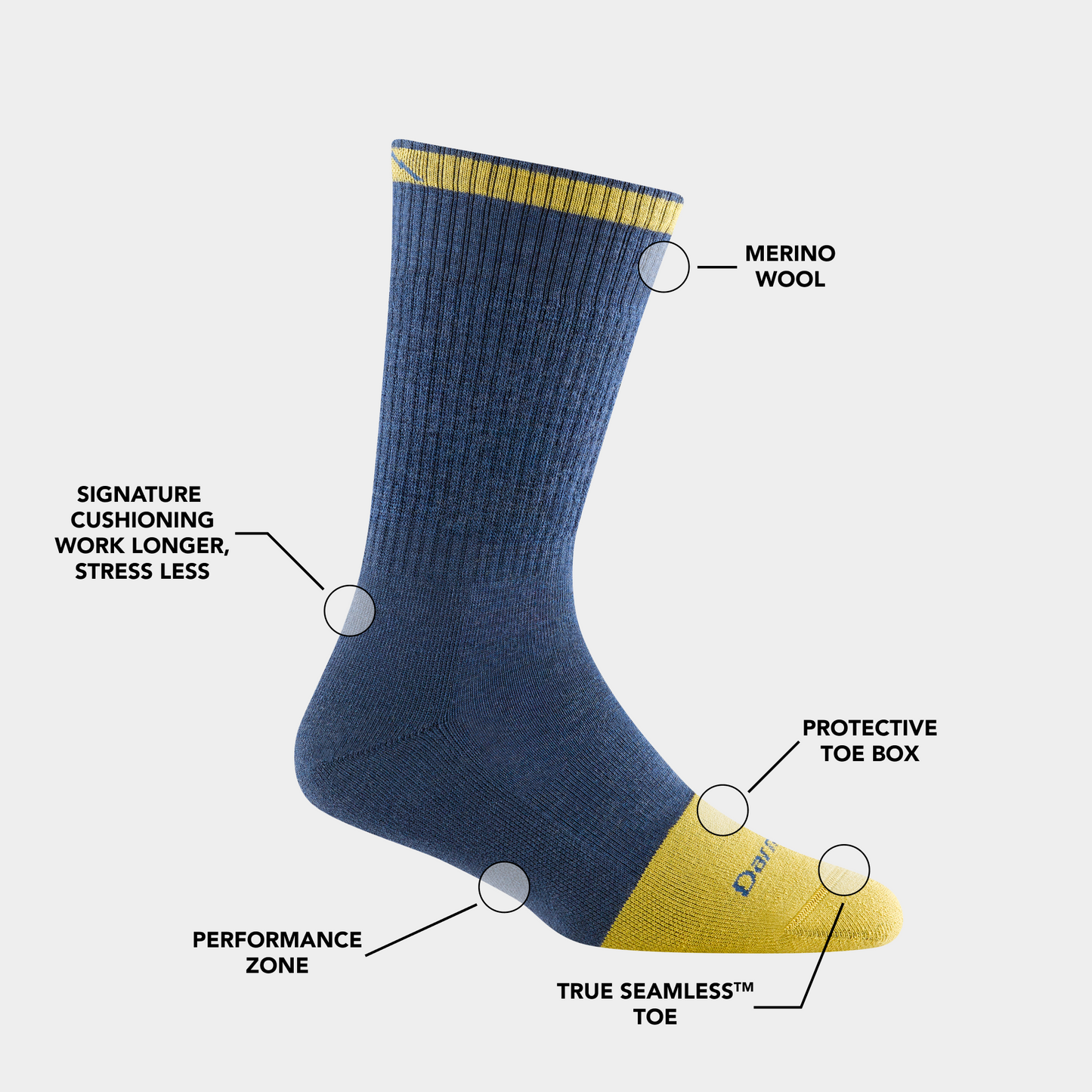 Women's Steely Boot Midweight Work Sock