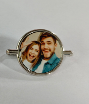 Personalized Photo Engraved Watch Charm – Custom Strap Accessory for Smartwatches Thoughtful Family Gift