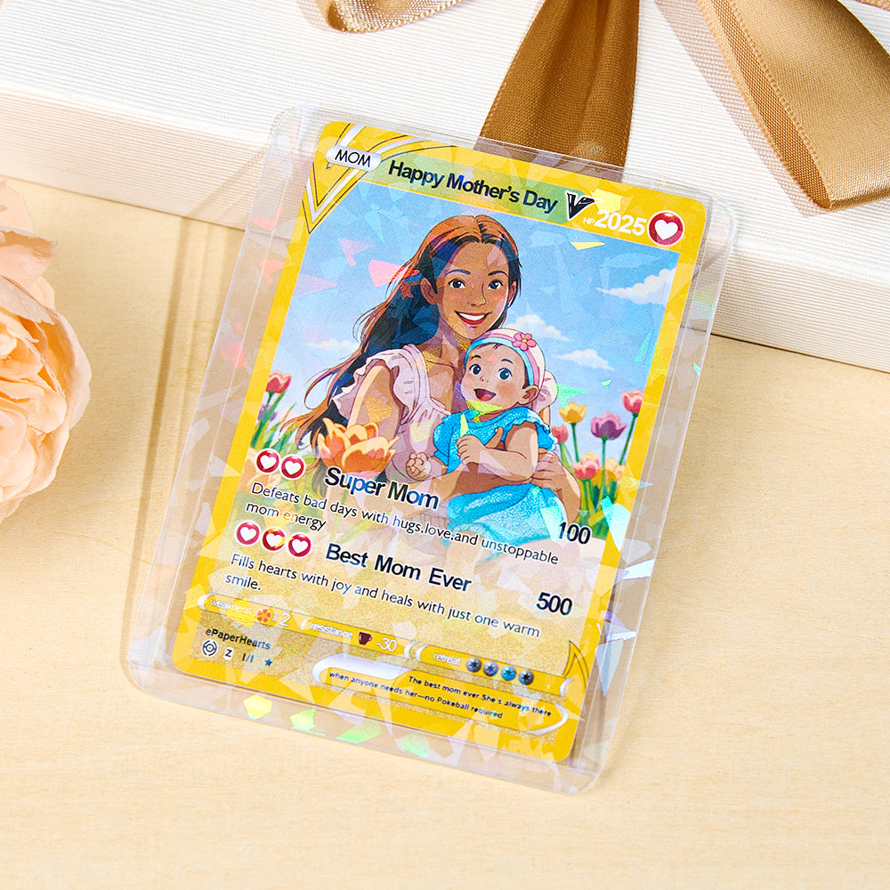 Father's Day Poke Card Custom Poke Card Gift For Dad, Father's Day Gift, Custom Present