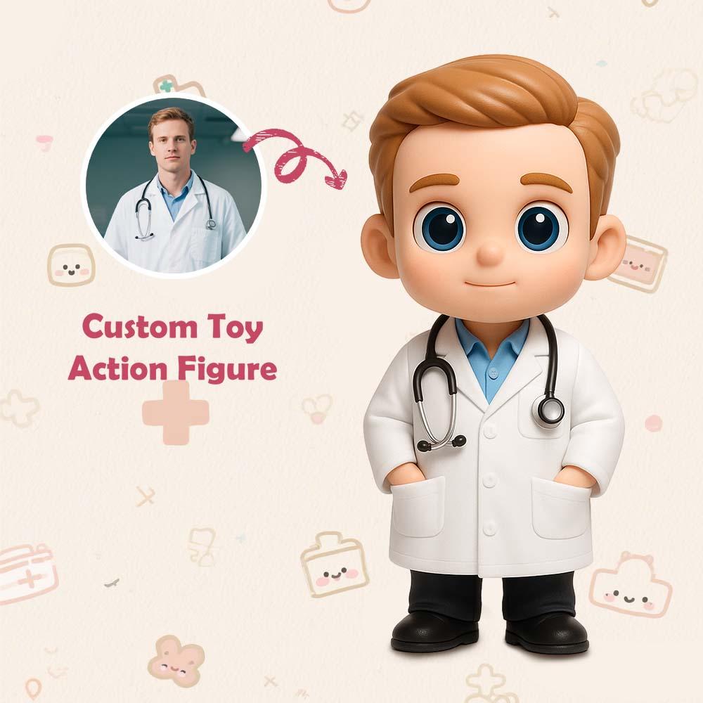 Personalized 3D Printed Doctors Toy Create a One-of-a-Kind Doctor Surprise Gift