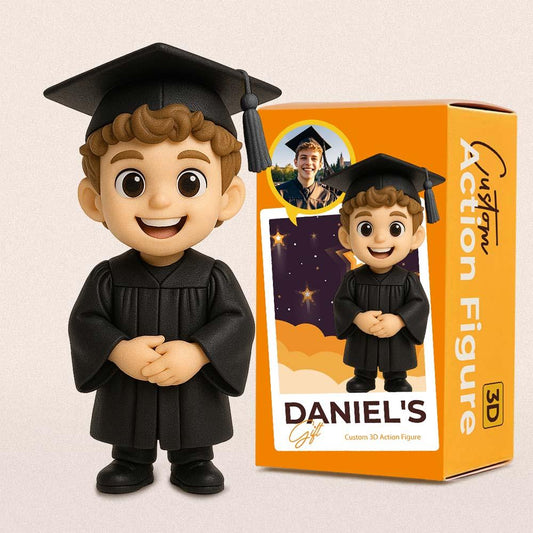 Custom Graduation Gifts Toy Figure 3D Mini Figures Personalization Photo Blind Box Gifts For Him/Her