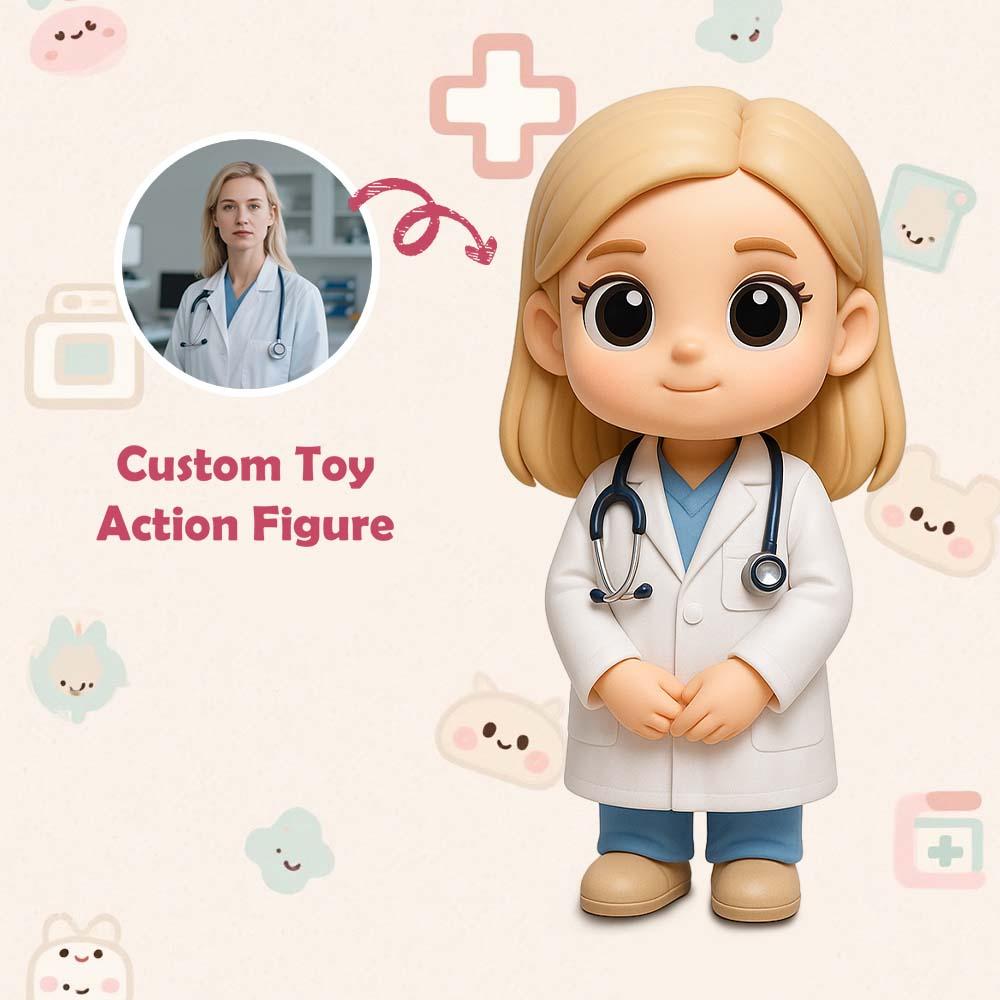 Personalized 3D Printed Doctors Toy Create a One-of-a-Kind Doctor Surprise Gift