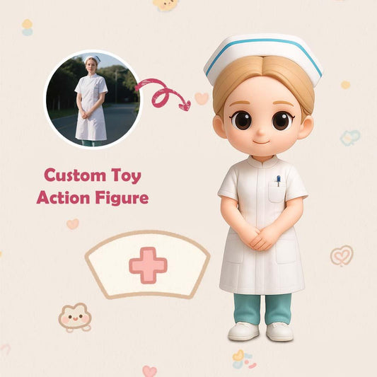 Personalized 3D Printed Nurse Toy Create a One-of-a-Kind Surprise Gift for Nurses