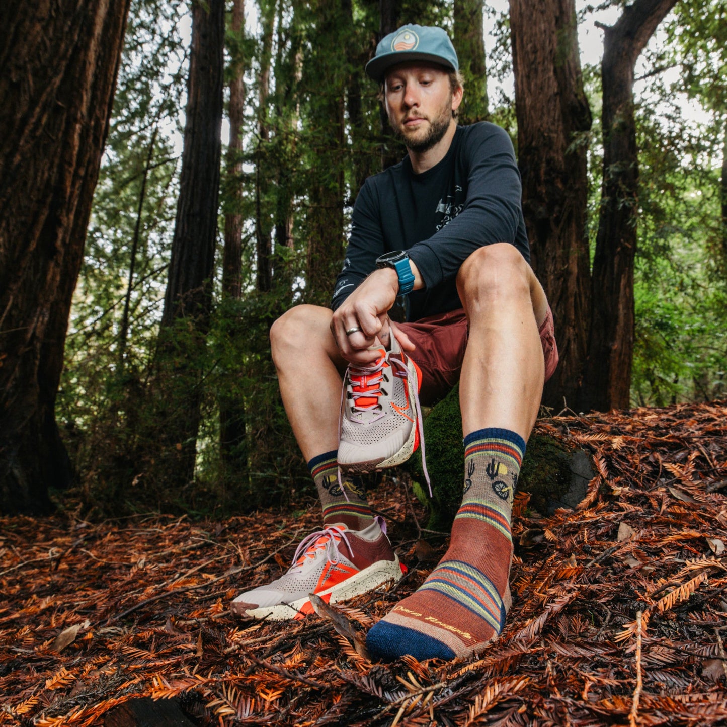 Men's Willoughby Micro Crew Lightweight Hiking Socks