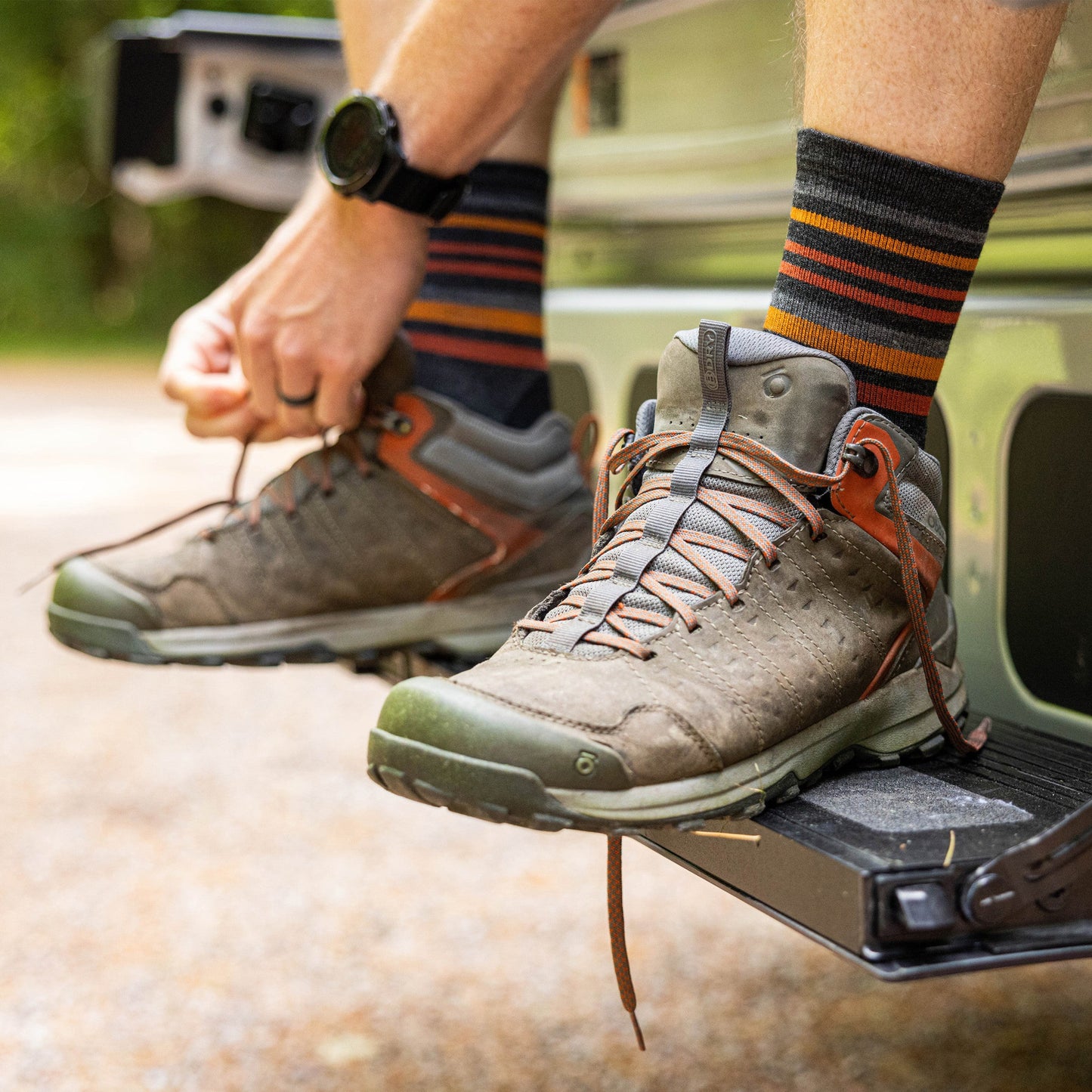 Men's Lightweight Micro Crew Hiking 2-Pack