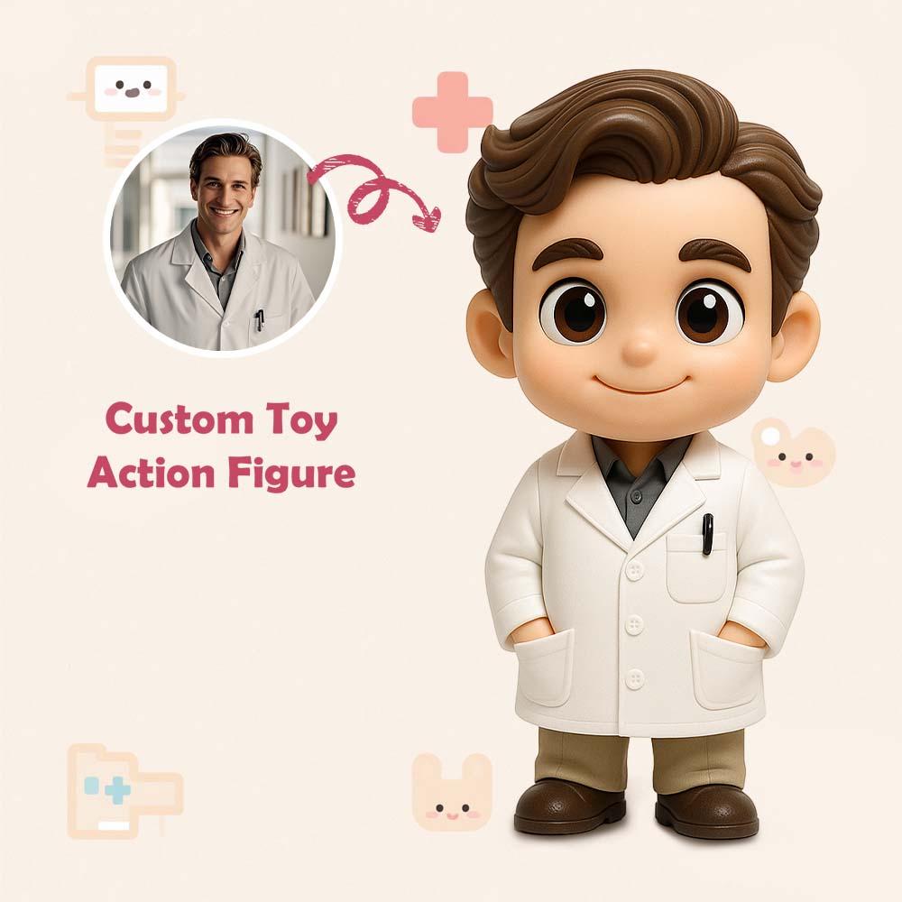 Personalized 3D Printed Doctors Toy Create a One-of-a-Kind Doctor Surprise Gift