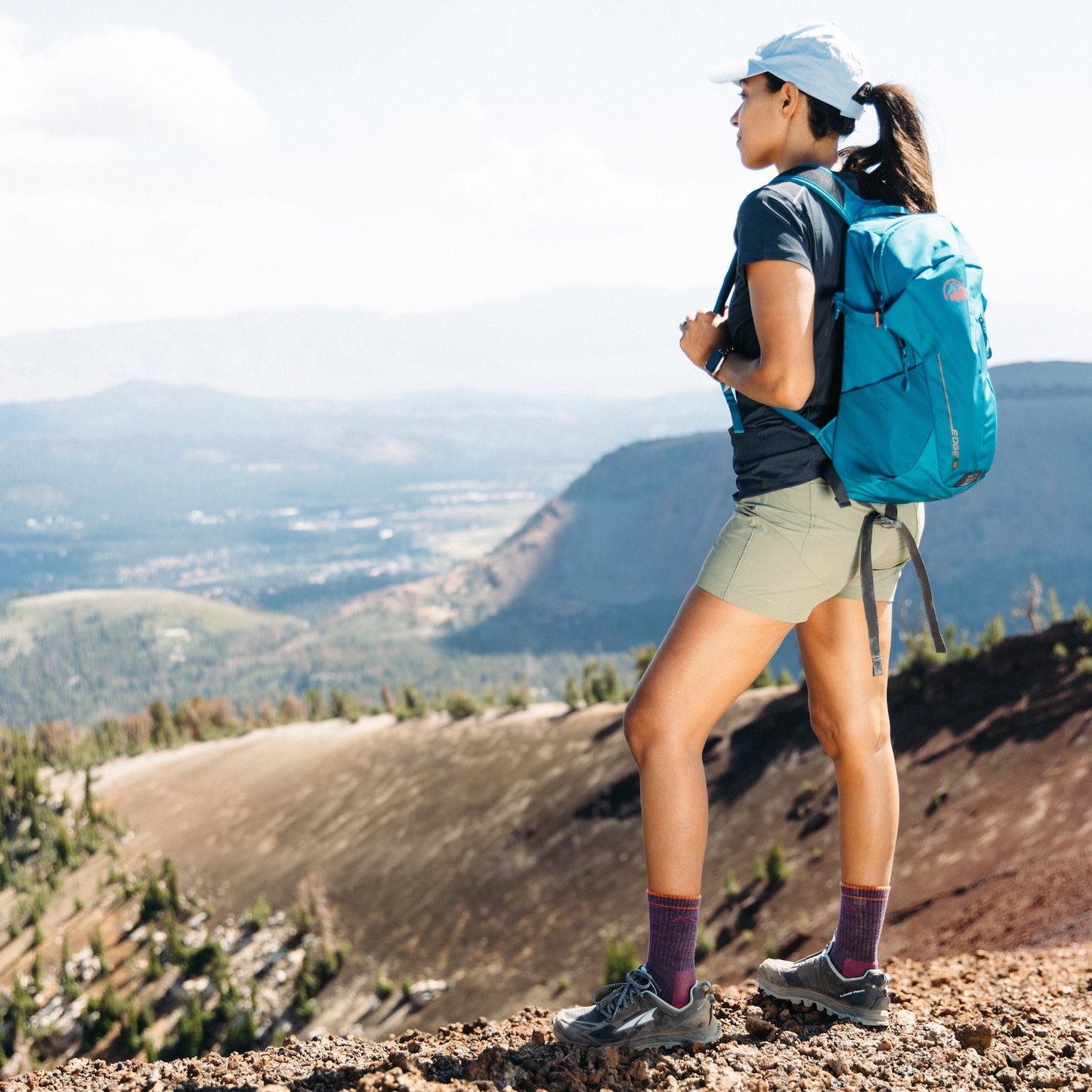 Women's Hiker Micro Crew Midweight Hiking Socks