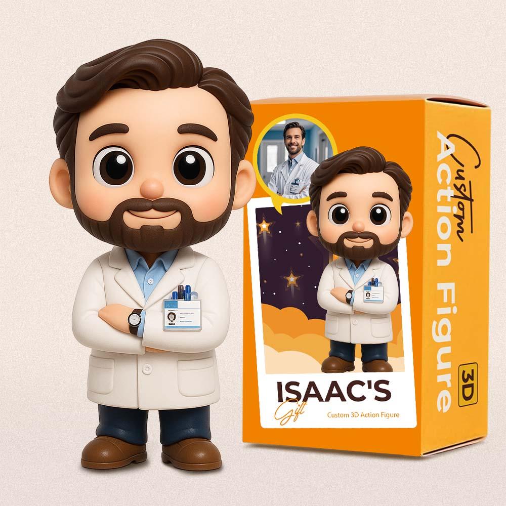 Personalized 3D Printed Doctors Toy Create a One-of-a-Kind Doctor Surprise Gift