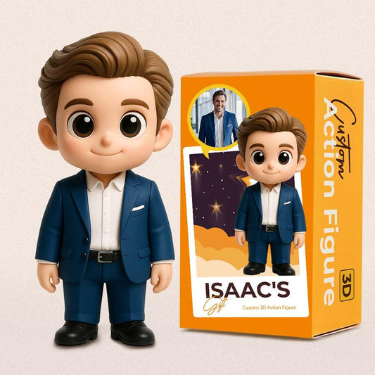 Custom 3D Action Figure From Your Photo Personalized Toy Figure to Boss Custom Action Figure Gifts For Boss
