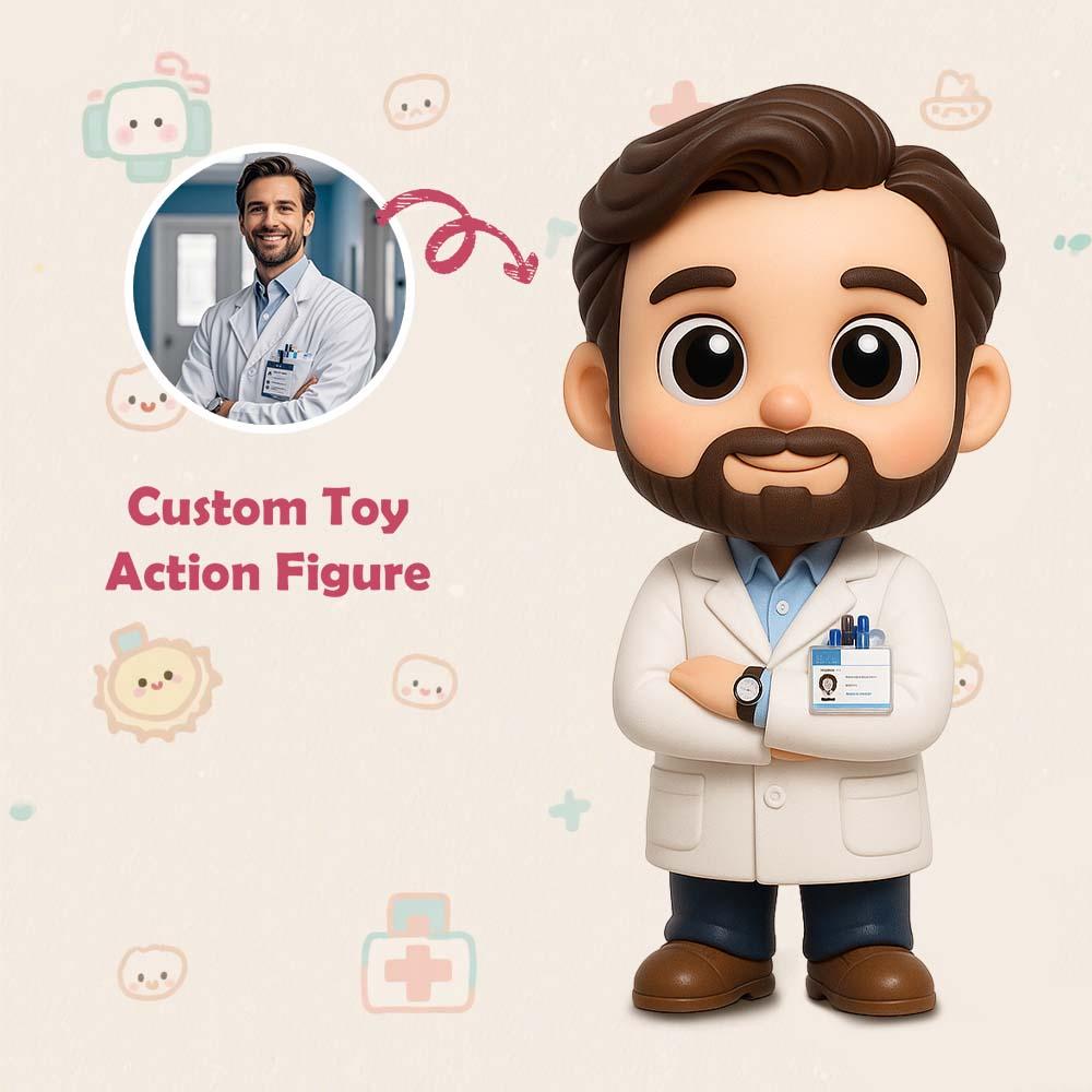 Personalized 3D Printed Doctors Toy Create a One-of-a-Kind Doctor Surprise Gift