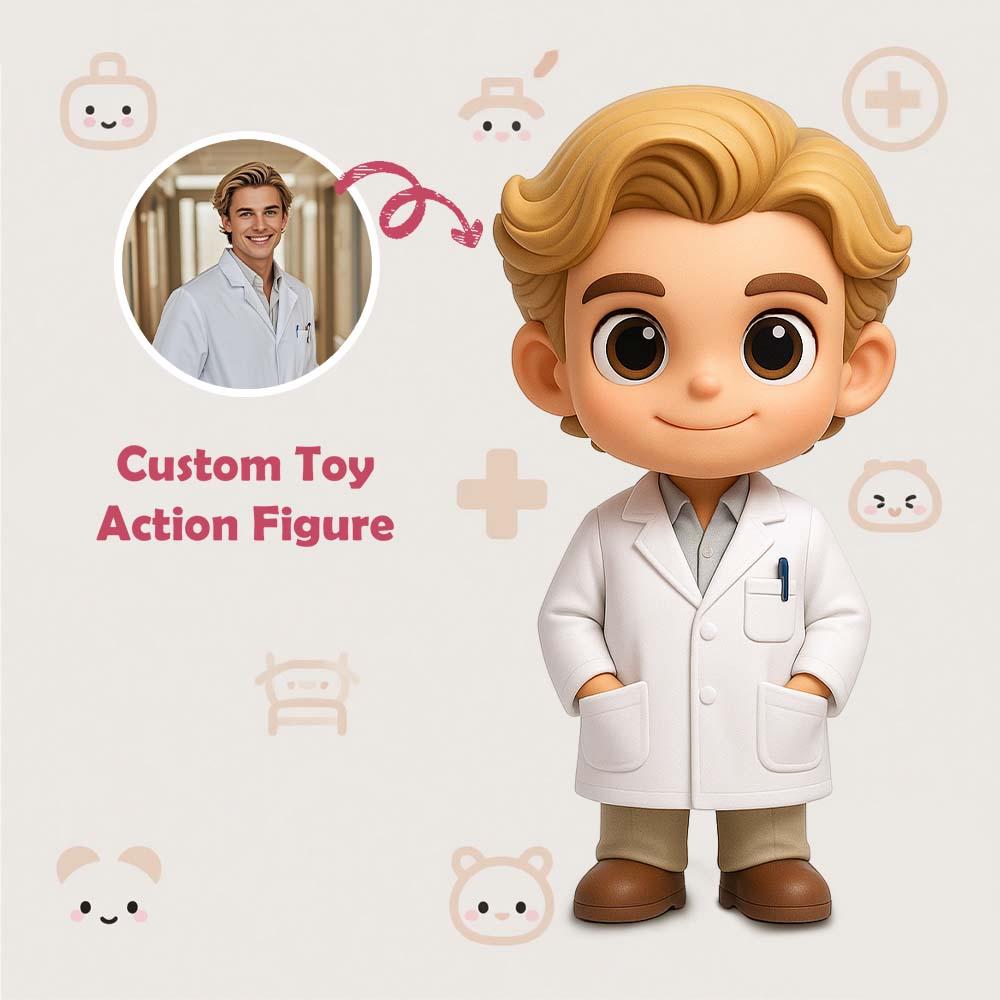 Personalized 3D Printed Doctors Toy Create a One-of-a-Kind Doctor Surprise Gift