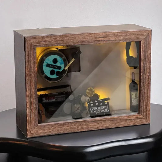 Custom 3D Style Display Box with Personalized Photo Design No Figure Included Gift Box Only