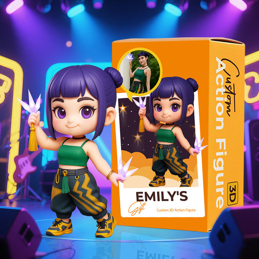 Personalized 3D Chibi Style Figurine from Your Cos Photo Lifelike Cosplay Character Replica Collectible Perfect Birthday Gift for Your Fellow Coser