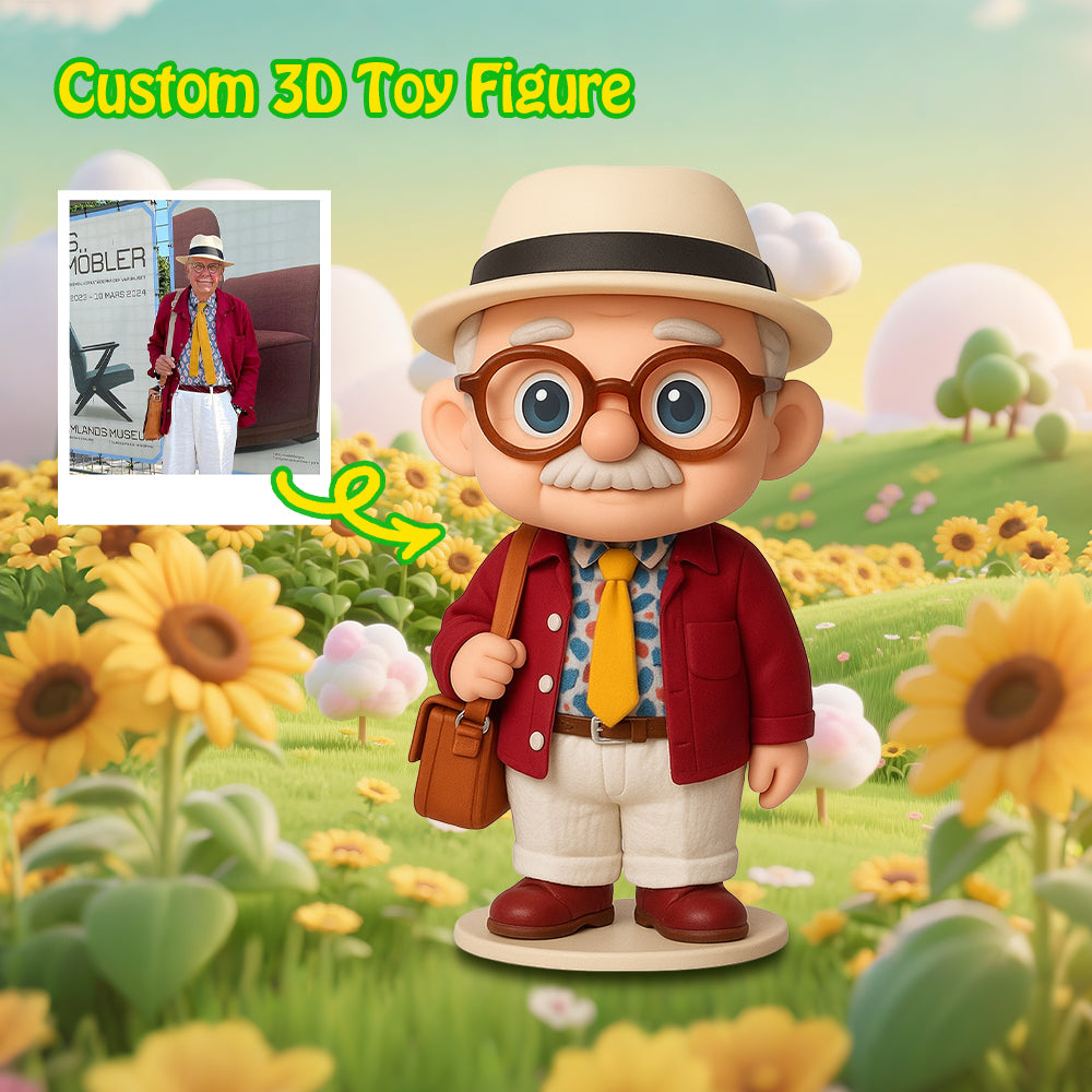 Personalized 3D Printed Dad Toy Create a One-of-a-Kind Father's Day Surprise Gift
