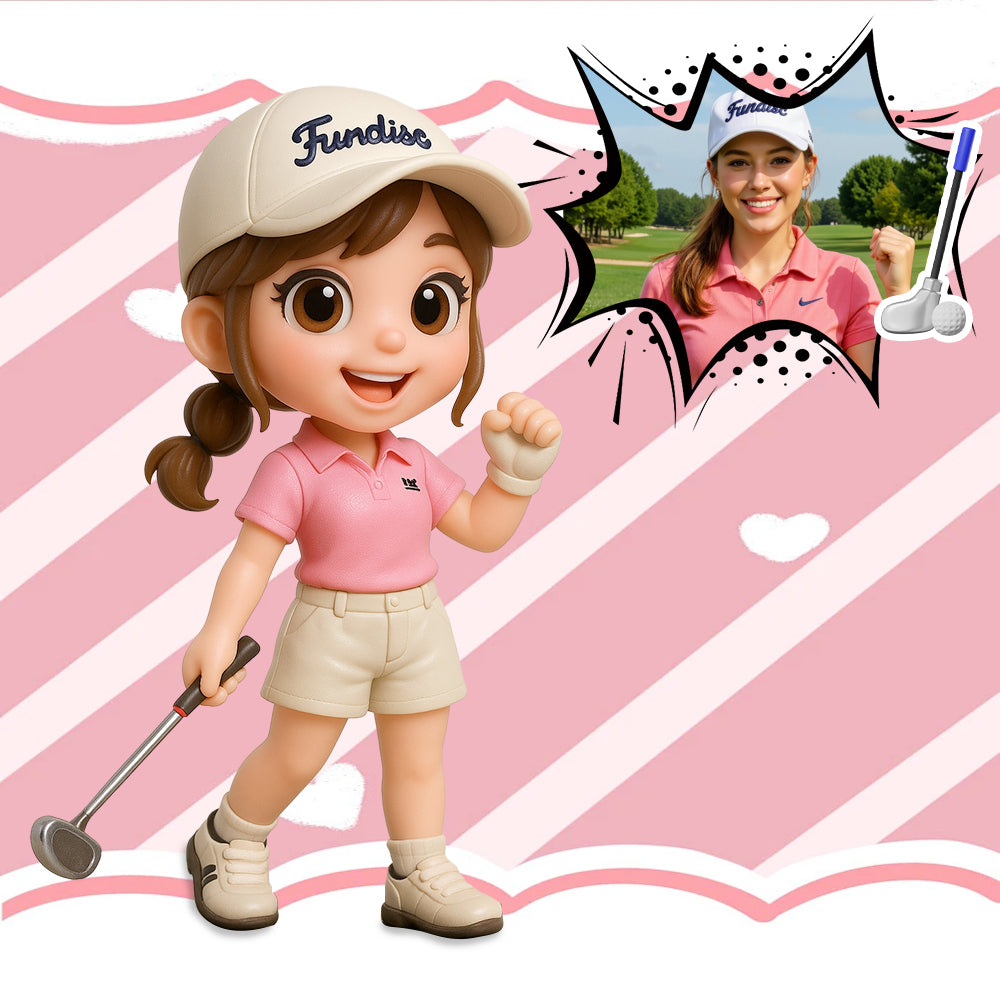 3D Custom Gym Action Figure for Fitness Enthusiasts Personal Cartoon Model