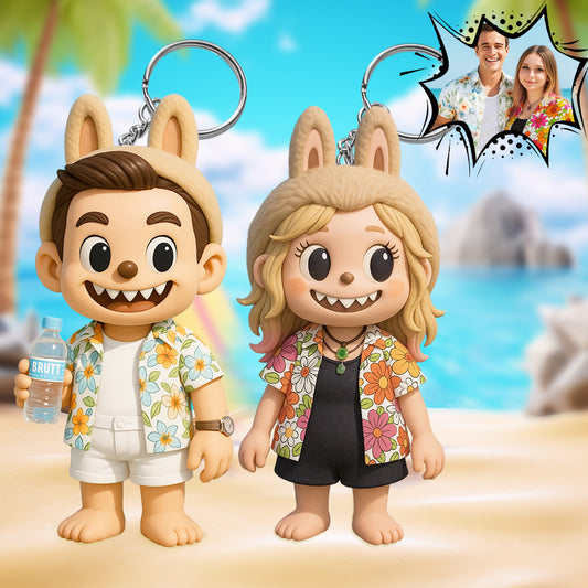 Personalized 3D Figurine with Unique Face and Fantasy Style Character