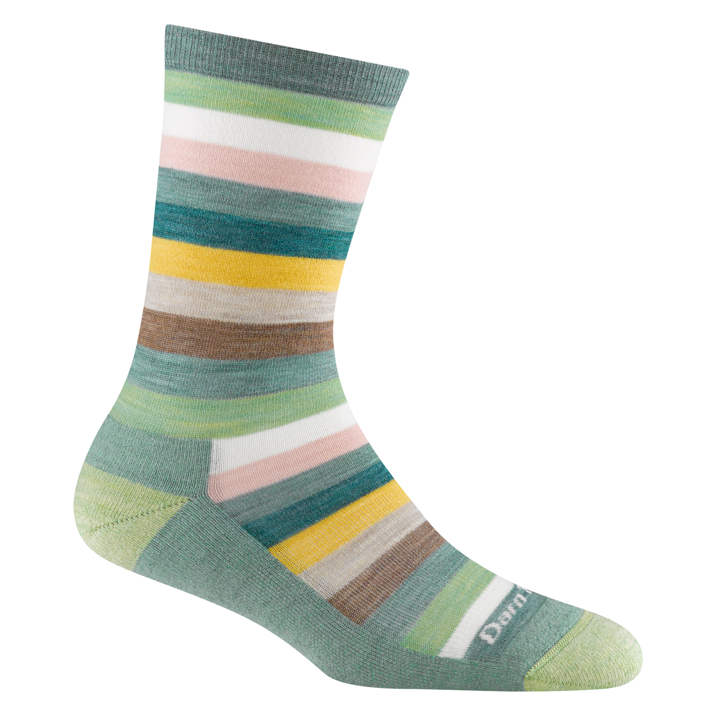 Women's Mystic Stripe Crew Lightweight Lifestyle Socks