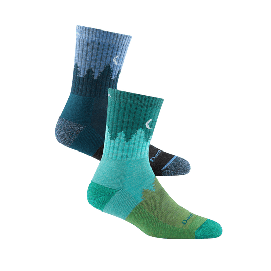 Women's Treeline Micro Crew Hiker 2-Pack