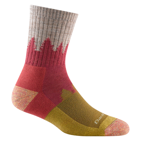 Women's Treeline Micro Crew Midweight Hiking Sock - Last Chance