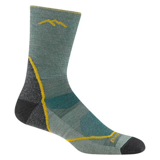 Men's Light Hiker Micro Crew Lightweight Hiking Socks