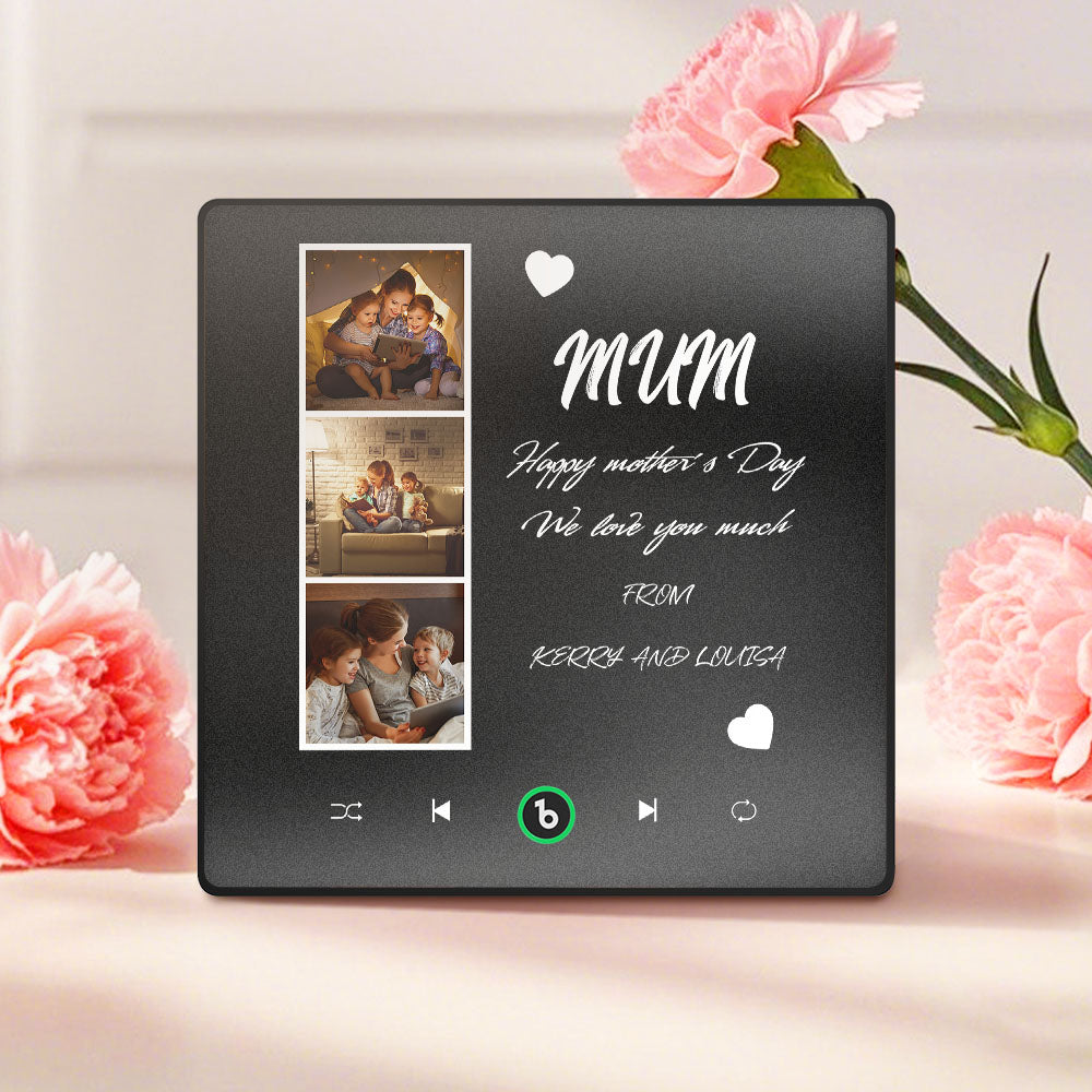 Custom Music Fridge Magnets Personalized Magnets That Plays Music Mother's Day Gifts