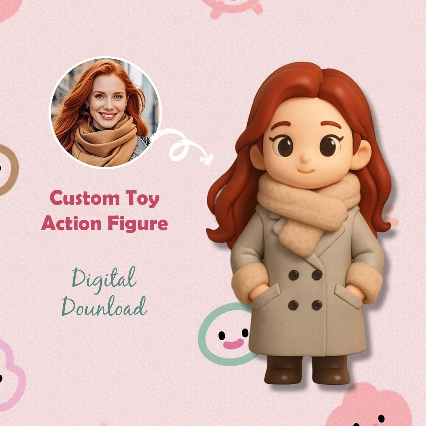 Create Your Own Couple Figurines Custom 3D Characters for Wedding Proposal or Love Celebration Based on Real People