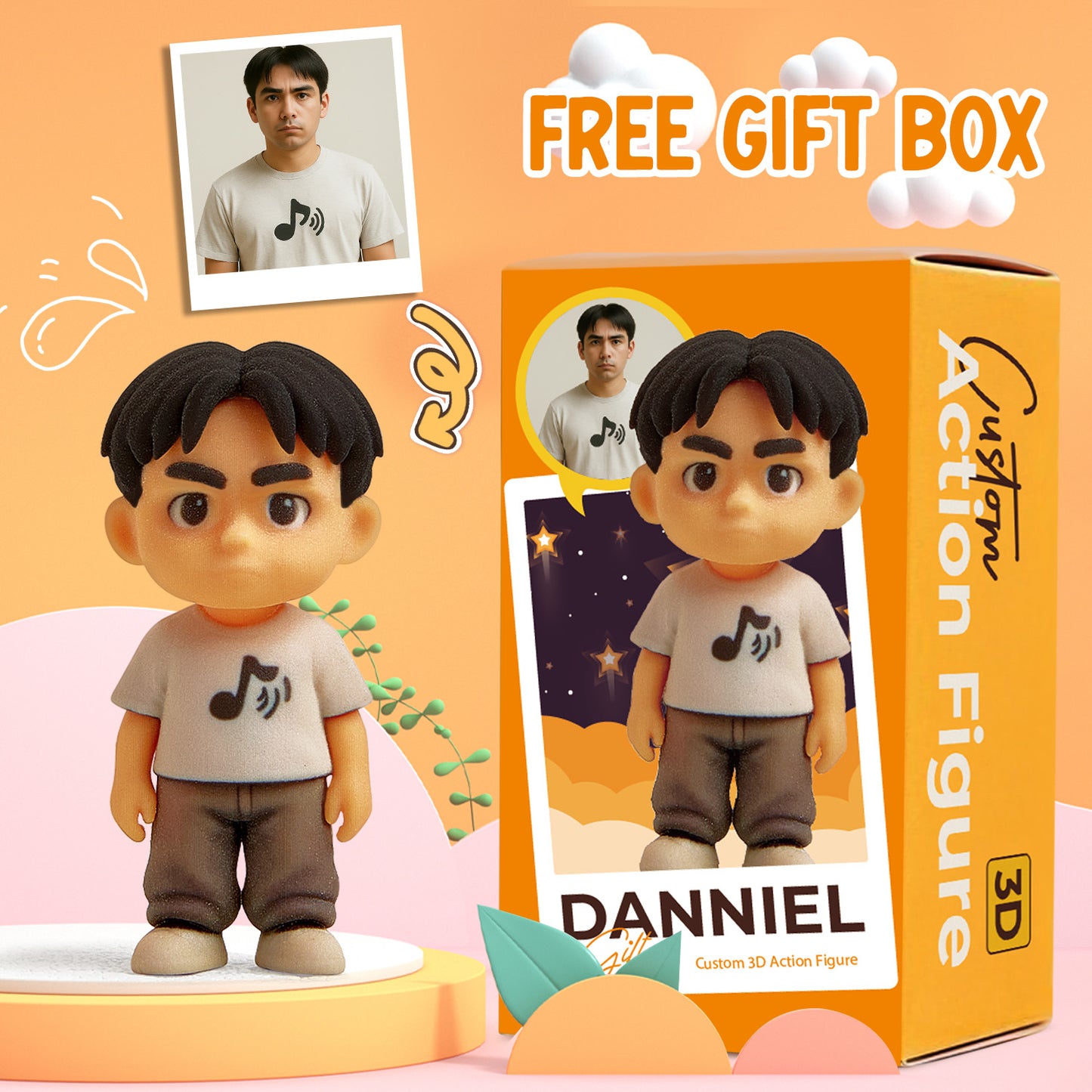 Create Your Own 3D Action Figure from Photo Fun and Custom Desk Buddy for Work
