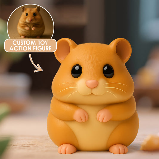 Custom 3D Figurine From Photo Personalized Toy Figure Realistic Collectible For Pet Owners