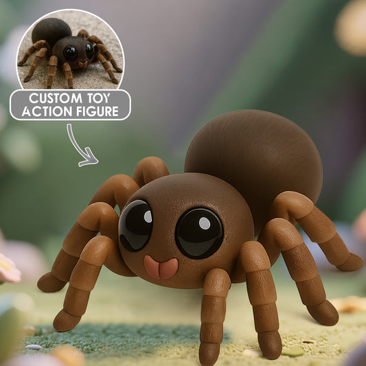 Personalized 3D Toy From Photo Custom Action Figure Detailed Collectible Figurine Gift For Pet Lovers